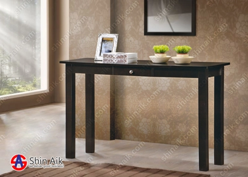 CT77008(KD) (4'ft) Wenge Modern Solid Wooden Console Table