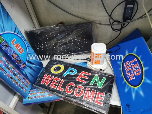 welcome board Led /Led open sign 