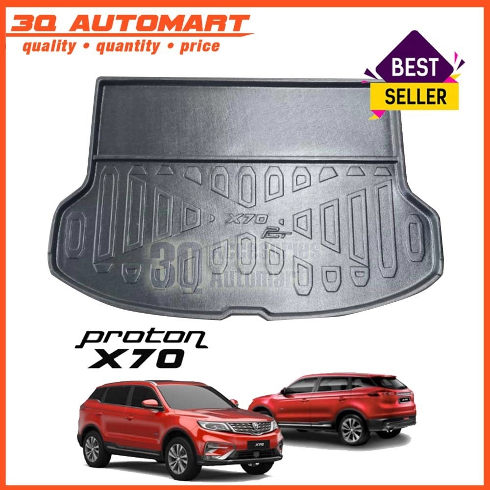 ABS High Quality Anti Non Slip Rear Trunk Boot Cargo Tray Proton X70