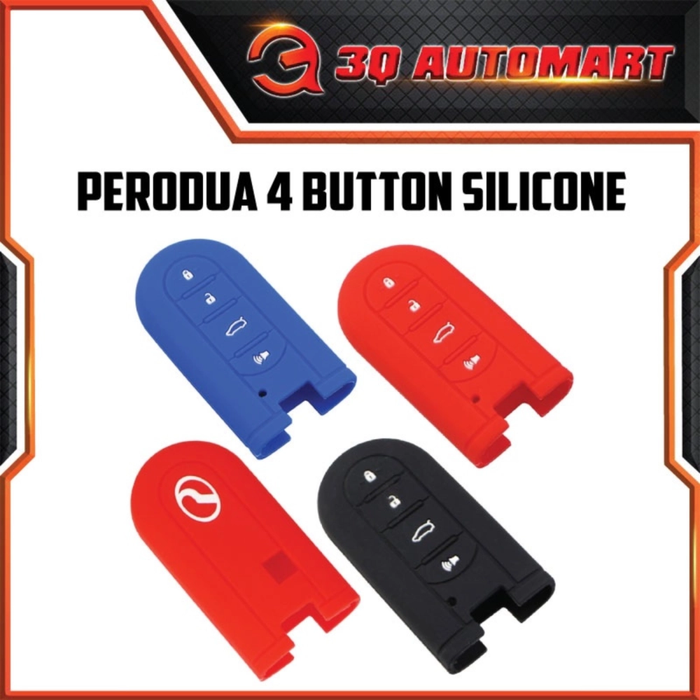 Silicone Key Cover Perodua Axia Bezza Myvi 2018