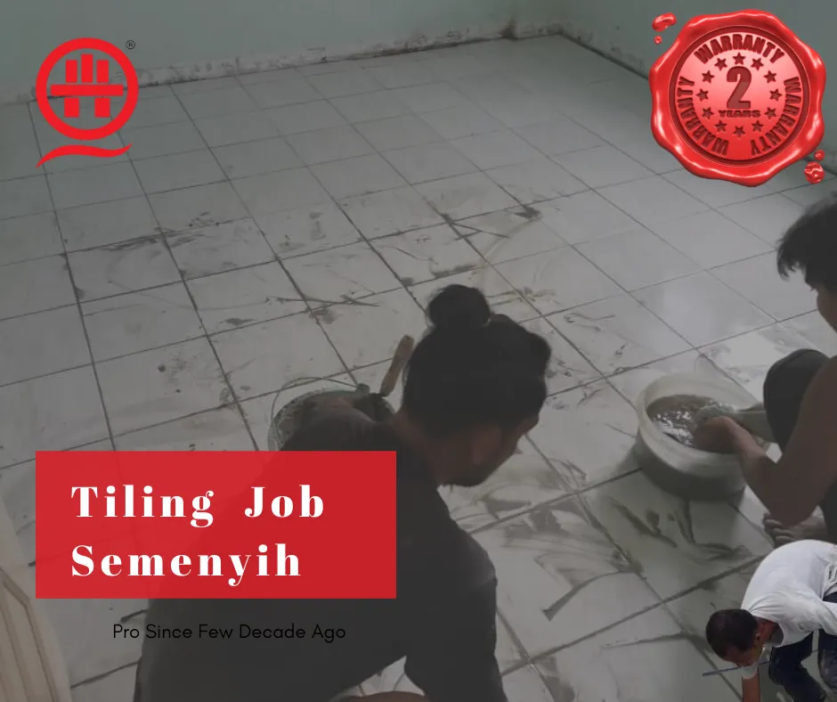 Renovation & Construction:- Tiling 300mm x 300mm. Call Now