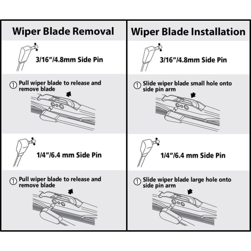 Bosch Advantage Wiper Blade - Compatible with all U-Hook Type (SATU BATANG SHJ) myvi kancil axia wira alza bezza waja