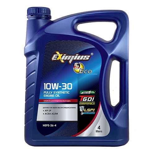 HARDEX EXIMIUS SP ECO SAE 10W-30 4L HARDEX EXIMIUS SP ECO SERIES FULLY SYNTHETIC ENGINE OIL PETROL ENGINE OIL - EXIMIUS SERIES LUBRICANT PRODUCTS Pahang, Malaysia, Kuantan Manufacturer, Supplier, Distributor, Supply | Hardex Corporation Sdn Bhd