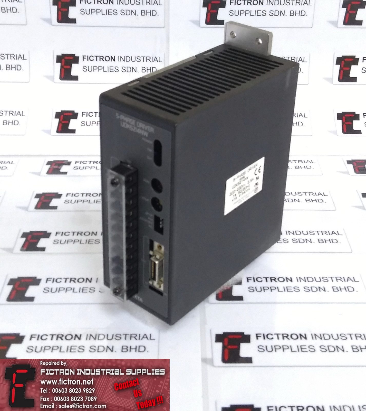 UDK5214NW VEXTA ORIENTAL MOTOR 5-Phase Driver 200-230V 3.5A Supply Repair Malaysia Singapore Indonesia USA Thailand