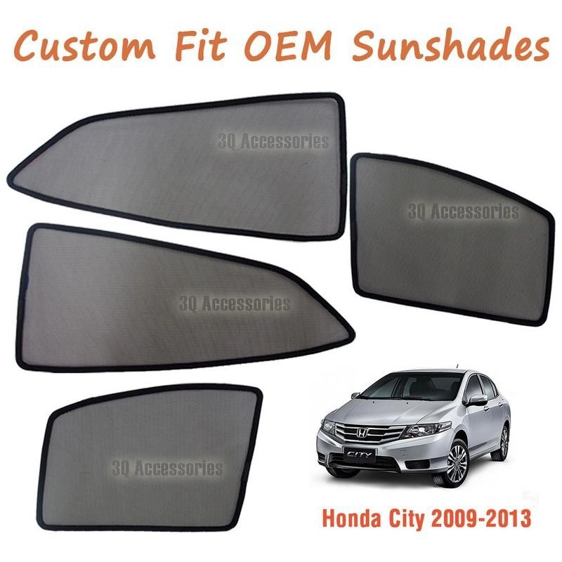 Custom Fit OEM Sunshades/ Sun shades For Honda City 2014