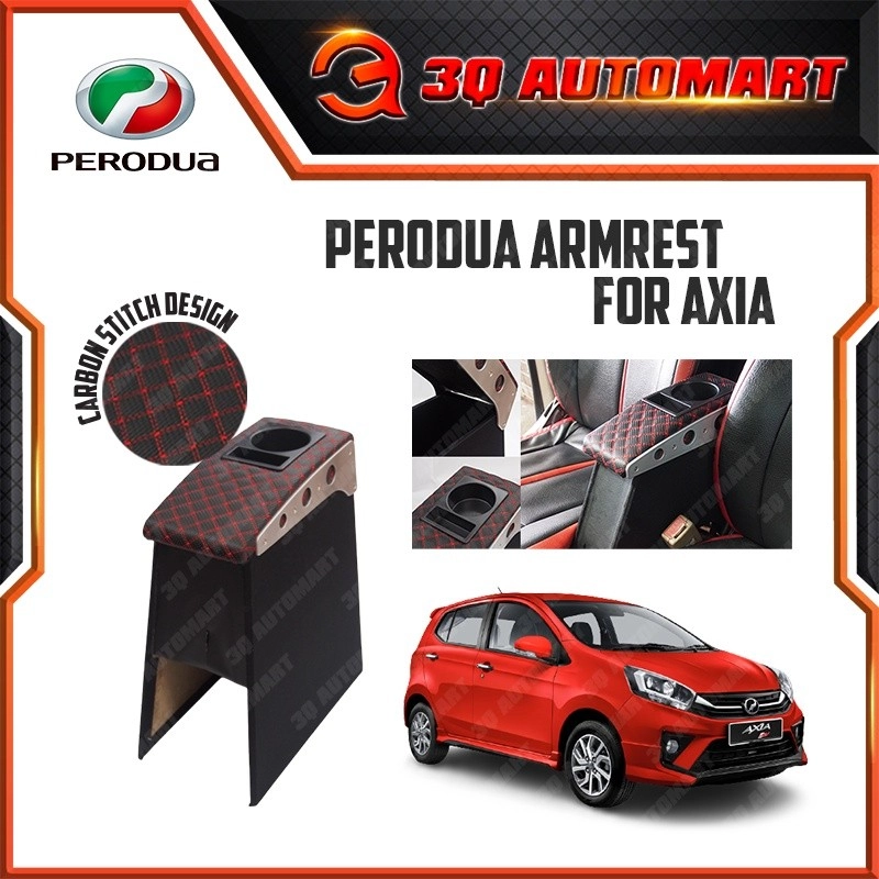 Korean Wine Series Armrest For Perodua Axia