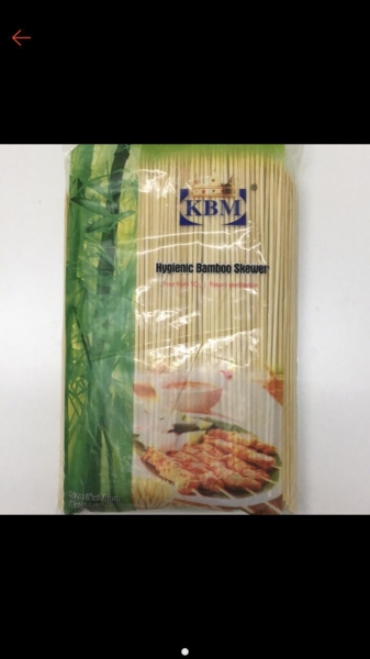 (151)Satay lidi / Bamboo Skewer [500gm] - 8 8inch  Food Storage & Dispensers Johor, Malaysia, Batu Pahat Supplier, Suppliers, Supply, Supplies | BP PAPER & PLASTIC PRODUCTS SDN BHD
