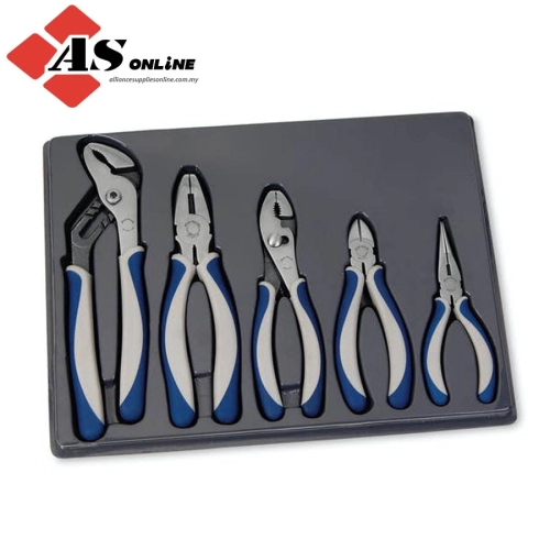 SNAP-ON 5 pc Pliers and Cutter Set (Blue-Point) / Model: BPL501