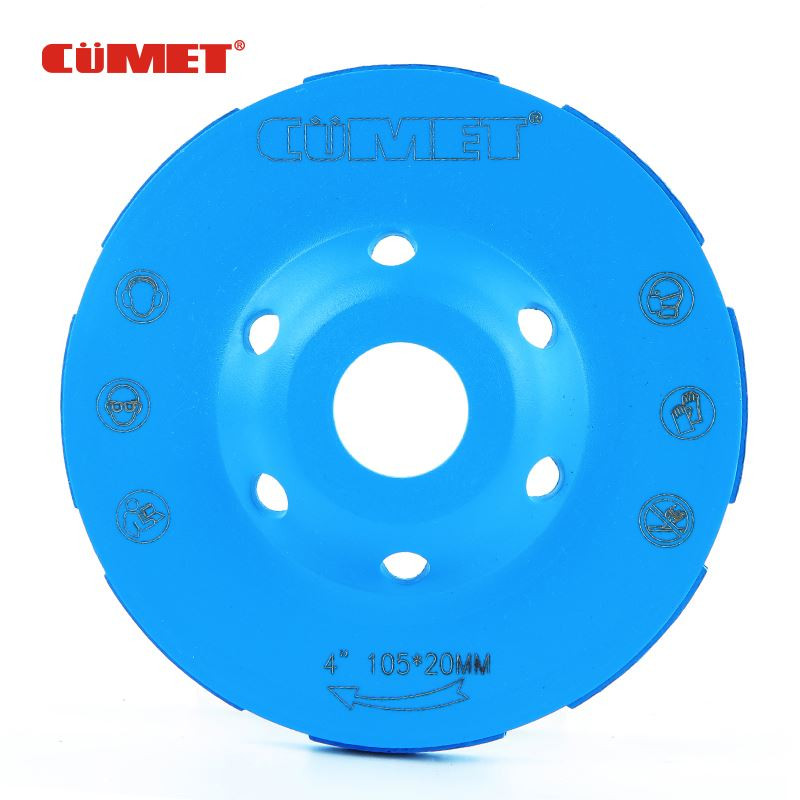 Industrial Segmented Double Row Cup Grinding Wheel