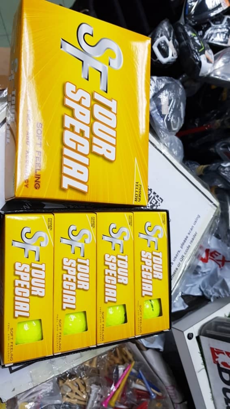 Srixon SF Tour Special 6 Yellow Golf Balls 2022