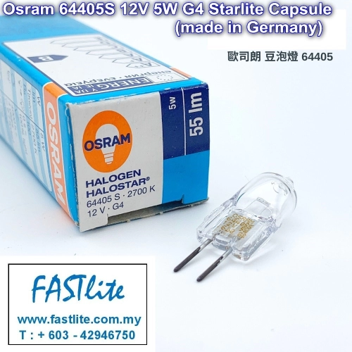 64405S 12V 5W G4 (made in Germany) Kuala Lumpur (KL), Malaysia, Selangor,  Pandan Indah | Fastlite Electric Marketing