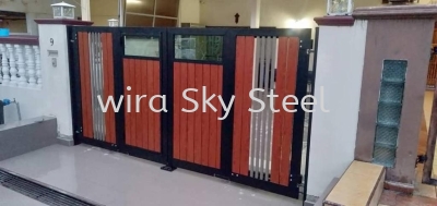 Aluminium Gate Glass