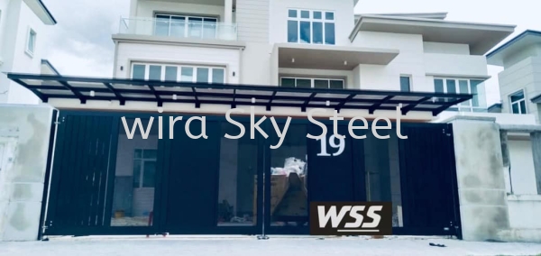 111 Inline, Netting, Glass Series Aluminium Trackless Folding Gate Selangor, Malaysia, Kuala Lumpur (KL), Semenyih Supplier, Suppliers, Supply, Supplies | Wira Sky Steel Sdn Bhd