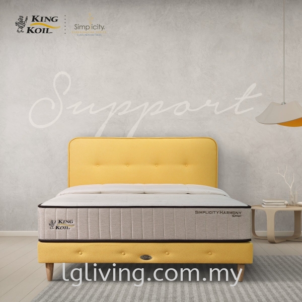 KING KOIL SIMPLICITY HARMONY SUPPORT QUEEN MATTRESS MATTRESS BEDROOM Penang, Malaysia Supplier, Suppliers, Supply, Supplies | LG FURNISHING SDN. BHD.