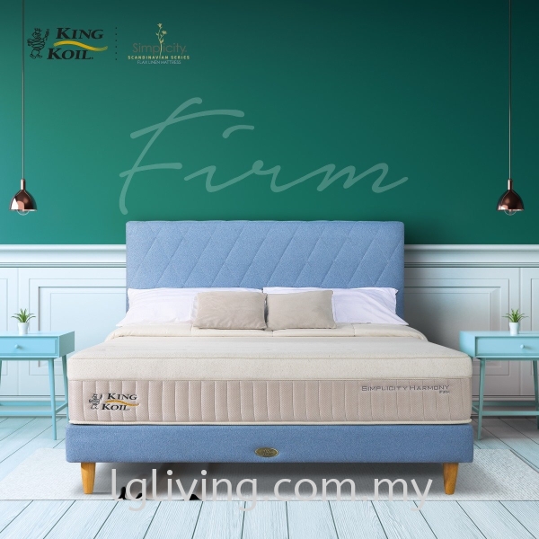 KING KOIL SIMPLICITY HARMONY FIRM QUEEN MATTRESS MATTRESS BEDROOM Penang, Malaysia Supplier, Suppliers, Supply, Supplies | LG FURNISHING SDN. BHD.
