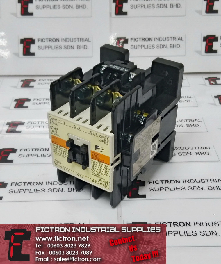 SC-N3 SCN3 FUJI ELECTRIC Magnetic Contactor Supply Malaysia Singapore Indonesia USA Thailand