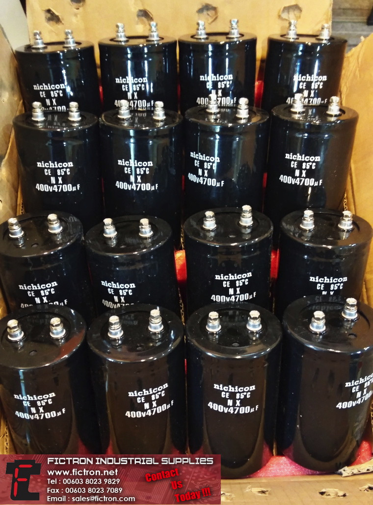 400v4700UF NICHICON Capacitor Supply Malaysia Singapore Indonesia USA Thailand