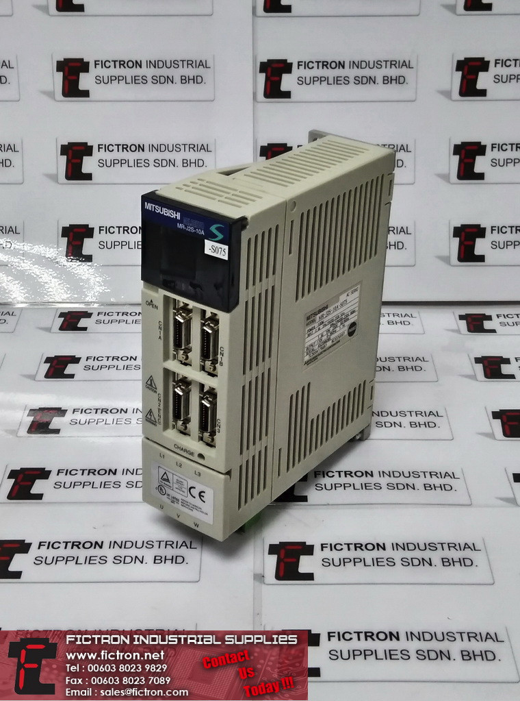MR-J2S-10A-S075 MRJ2S10AS075 MITSUBISHI Programmable Logic Controller PLC Supply Repair Malaysia Singapore Indonesia USA Thailand