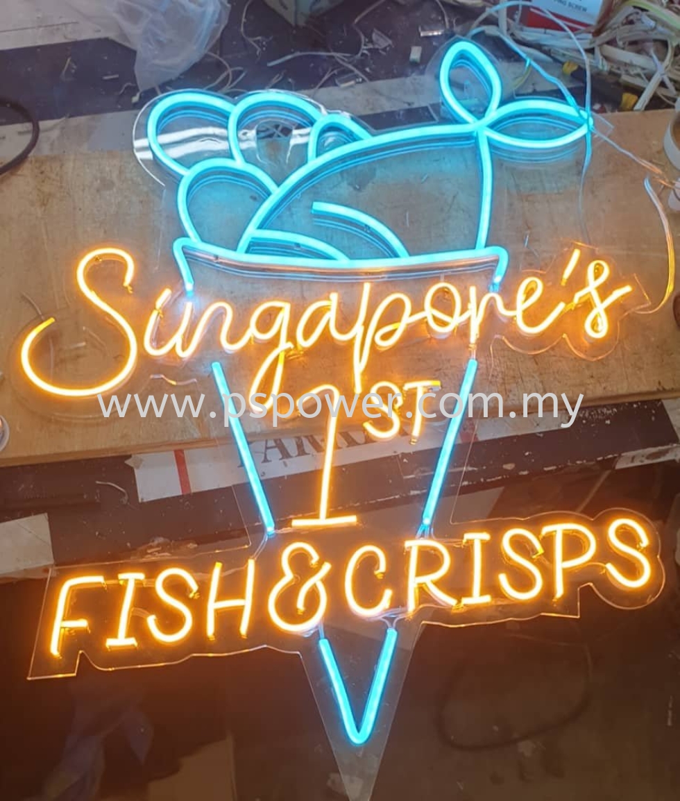 Cafe Food LED Neon Sign 