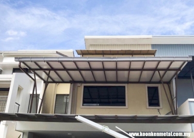 Contoh Bumbung Awning ACP Di Kepong Selangor