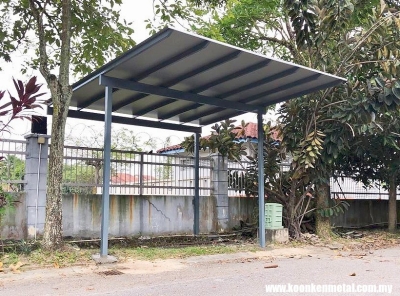 Contoh Bumbung Awning ACP Di Kepong Selangor