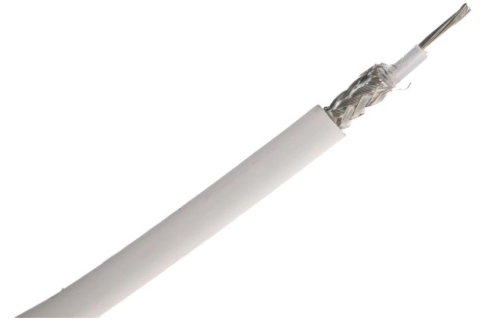 665-5845 - RS PRO Black Unterminated to Unterminated URM67 Coaxial Cable, 50 Ω 10.3mm OD 100m