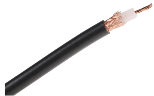 521-7916 - RS PRO White Unterminated to Unterminated RG58 Coaxial Cable, 50 Ω 4.95mm OD 500m