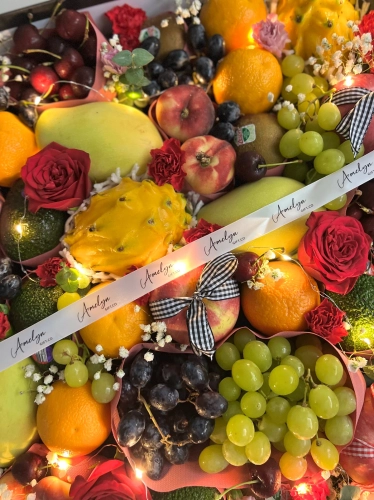 Premium XL size Fruits & Flowers Box 