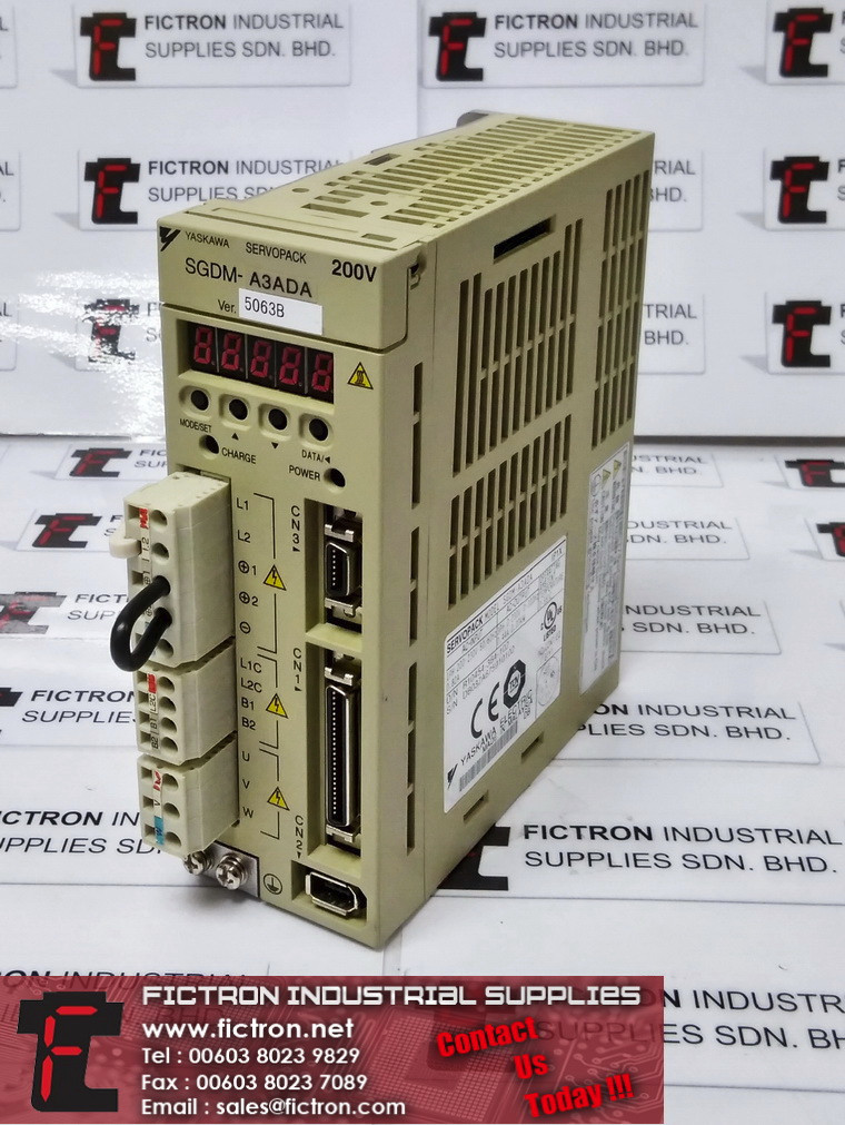 SGDM-A3ADA SGDMA3ADA SIGMA SERIES YASKAWA AC Servopack Supply Repair Malaysia Singapore Indonesia USA Thailand