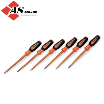 SNAP-ON 6 pc Non-Conductive Composite Slim Tip Combination Screwdriver Set / Model: CNSGDX60