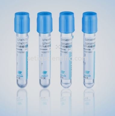Vacuum Blood Tubes,Sodium,Citrate, Blue Cap, Coagulation tube, 1.8ml, 2.7ml, 3.6ml, 4.5ml Lab Consumable Item Kuala Lumpur (KL), Malaysia, Selangor Supplier, Suppliers, Supply, Supplies | Setia Scientific Solution