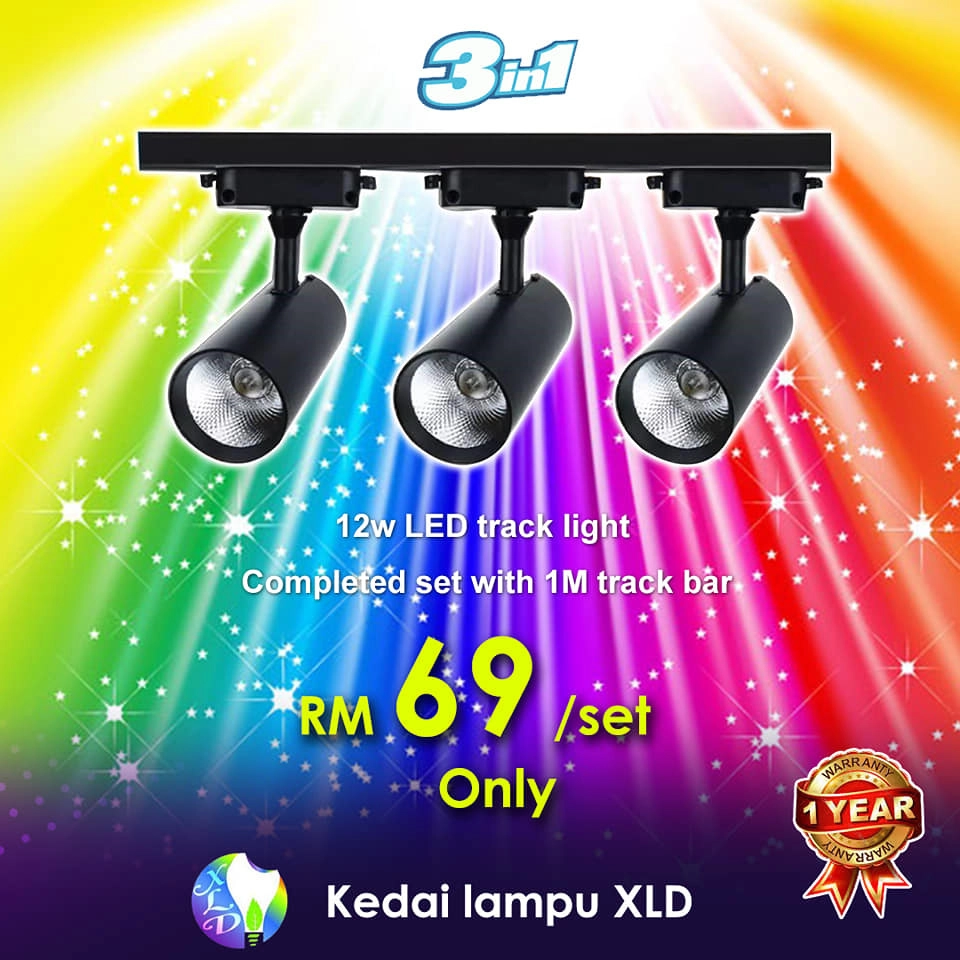 Lampu Trek LED 3 DALAM 1