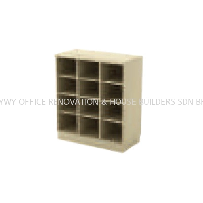 Pigeon Hole Low Cabinet