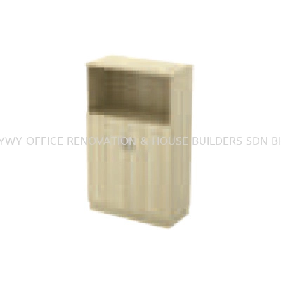 Semi Swinging Door Medium Cabinet