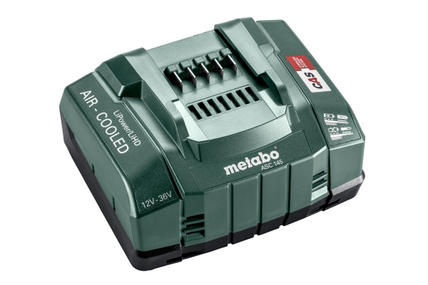 METABO SUPERFAST CHARGER ASC 145, 12-36V, EU ASC145 BATTERY CORDLESS  POWER TOOLS Singapore, Kallang Supplier, Suppliers, Supply, Supplies | DIYTOOLS.SG