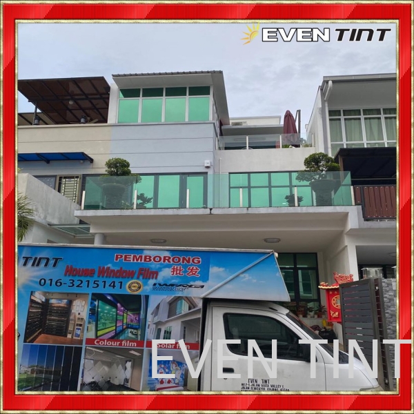 SILVER GREEN  Silver Green Color Safety Film and Solar Film Selangor, Malaysia, Kuala Lumpur (KL), Semenyih Supplier, Suppliers, Supply, Supplies | Even Tint