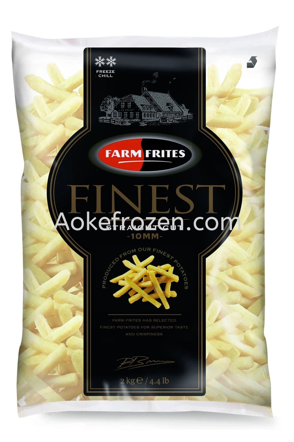 FARM FRITES FRENCH FRIES STRAIGHT CUT 2KG