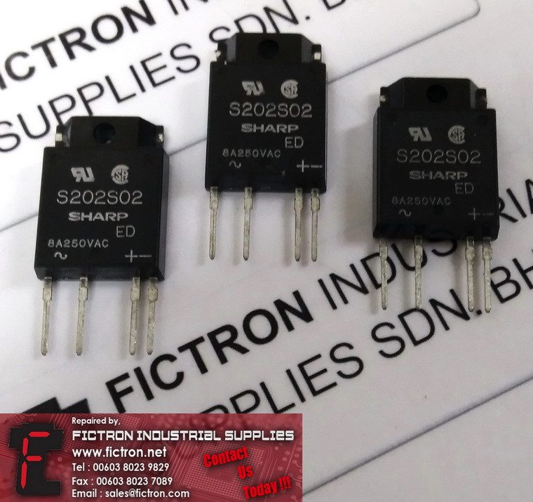 S202S02 SHARP Solid State Relay Supply Malaysia Singapore Indonesia USA Thailand