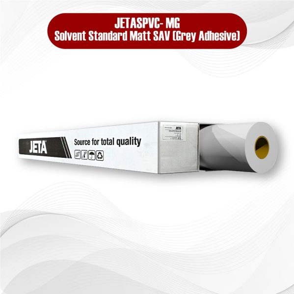 Solvent Standard Matt SAV                         (Grey Adhesive) UV / Latex / Solvent Self Adhesive Vinyl Inkjet Media Selangor, Malaysia, Kuala Lumpur (KL) Supplier | ACXUS SDN BHD