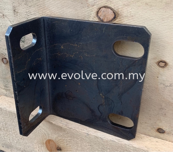 MILD STEEL BRACKET 5MM THK Bracket / Zinc Plated Bracket Malaysia, Johor Bahru (JB), Ulu Tiram Supplier, Suppliers, Supply, Supplies | Evolve Hardware Sdn Bhd