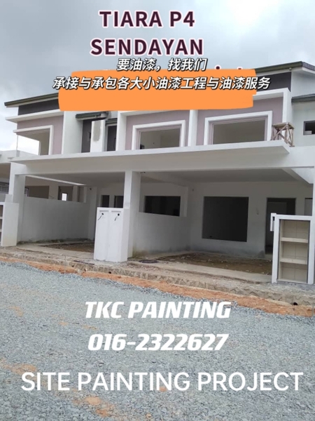 TIARA SENDAYAN(P4).site painting project Painting Service  Negeri Sembilan, Port Dickson, Malaysia Service | TKC Painting Seremban Negeri Sembilan