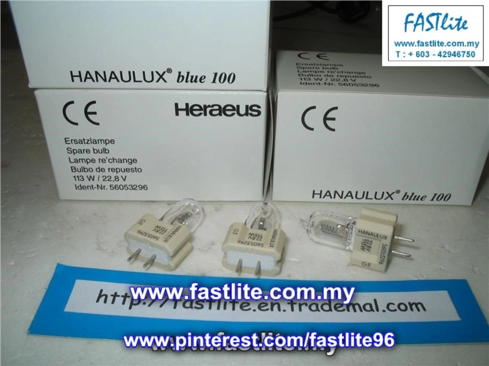Hanaulux Blue 100/Maquet 22.8V 113W (56053296) OT lamp