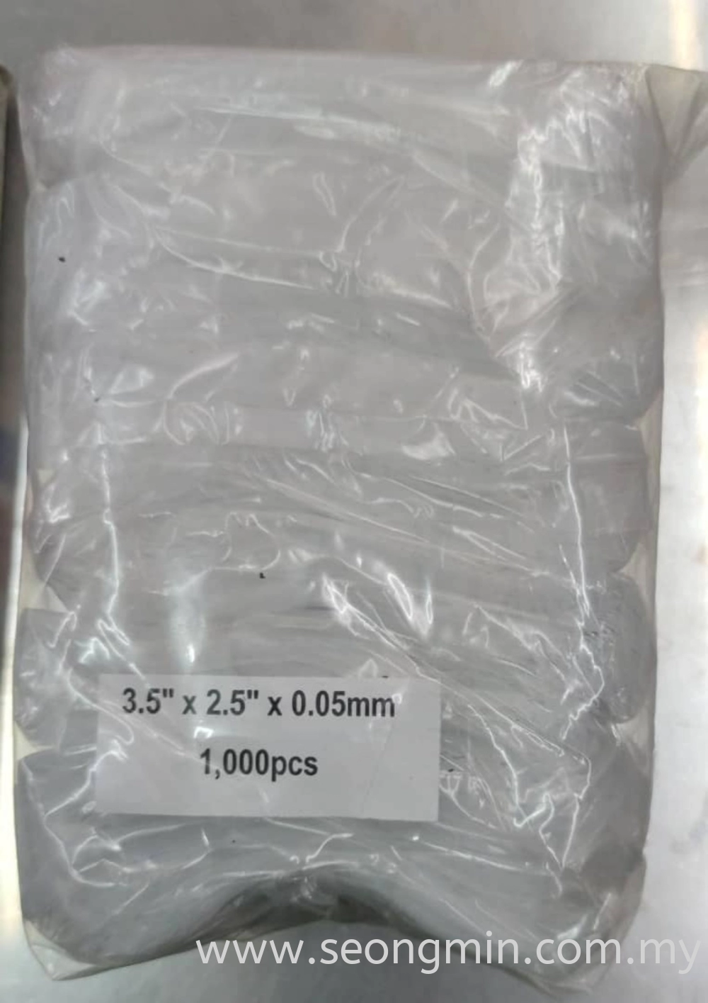 2.5''x3.5'' LDPE Zip Lock Bag (1000pcs/pkt)