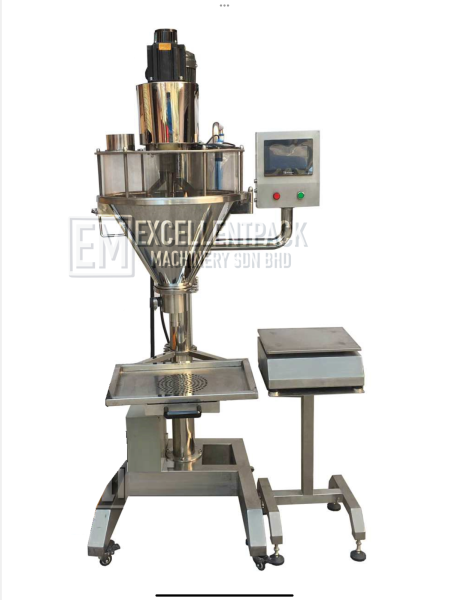 SEMI AUTOMATIC AUGER FILLING MACHINE | POWDER FILLING / CAPPING MACHINE Melaka, Malaysia Supplier, Suppliers, Supply, Supplies | EXCELLENTPACK MACHINERY SDN BHD