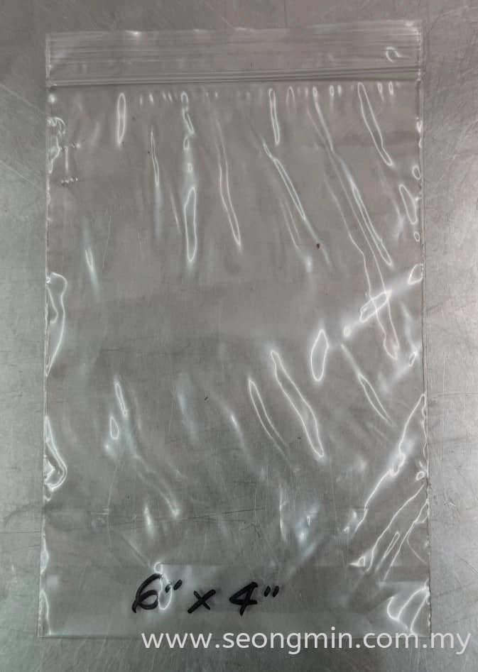 4''x6'' LDPE Zip Lock Bag (100pcs/pkt)