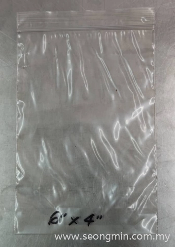 4''x6'' LDPE Zip Lock Bag (100pcs/pkt)