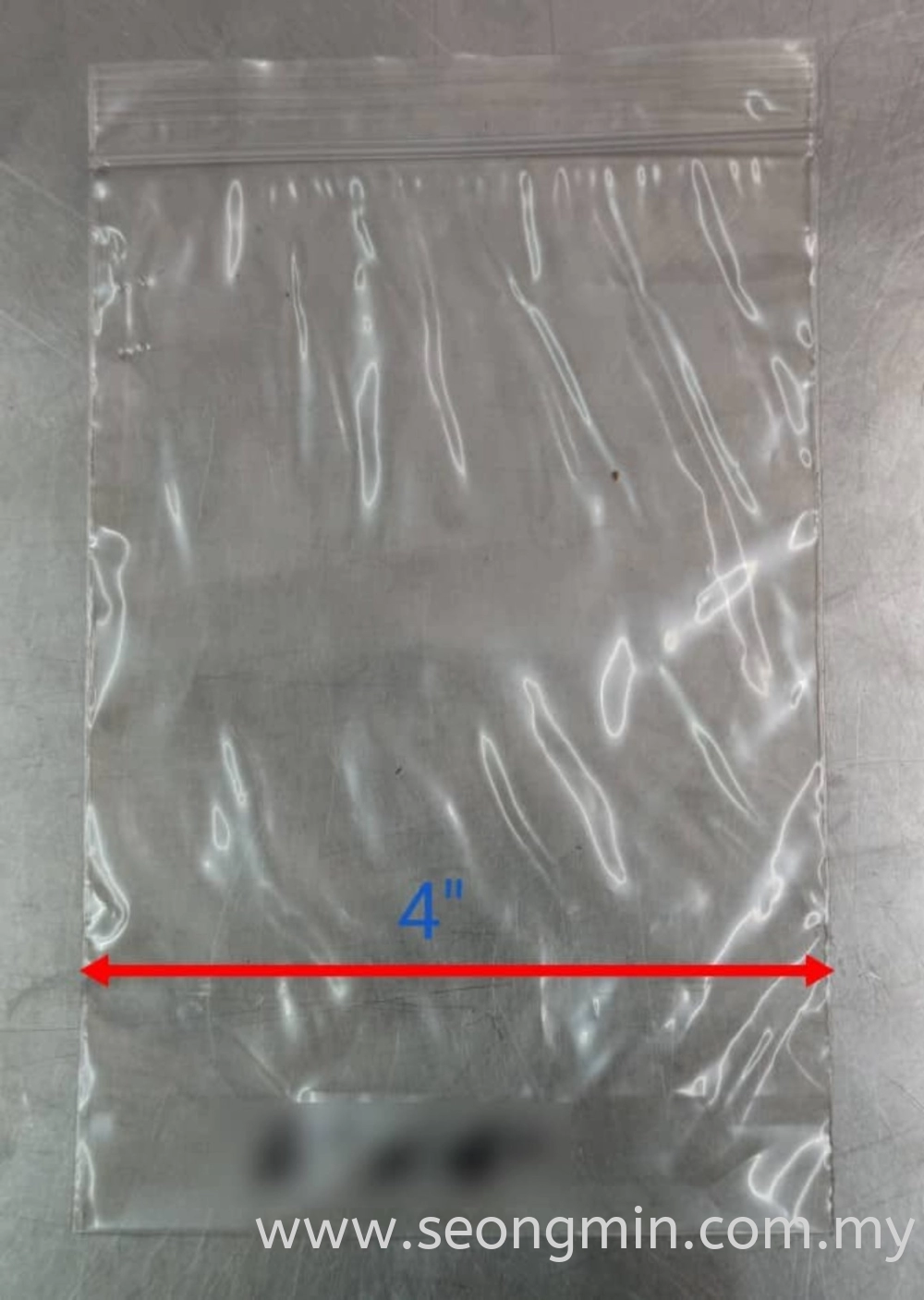 4''x6'' LDPE Zip Lock Bag (100pcs/pkt)