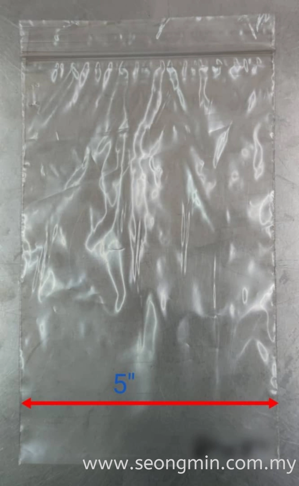 5''x8'' LDPE Zip Lock Bag (100pcs/pkt)