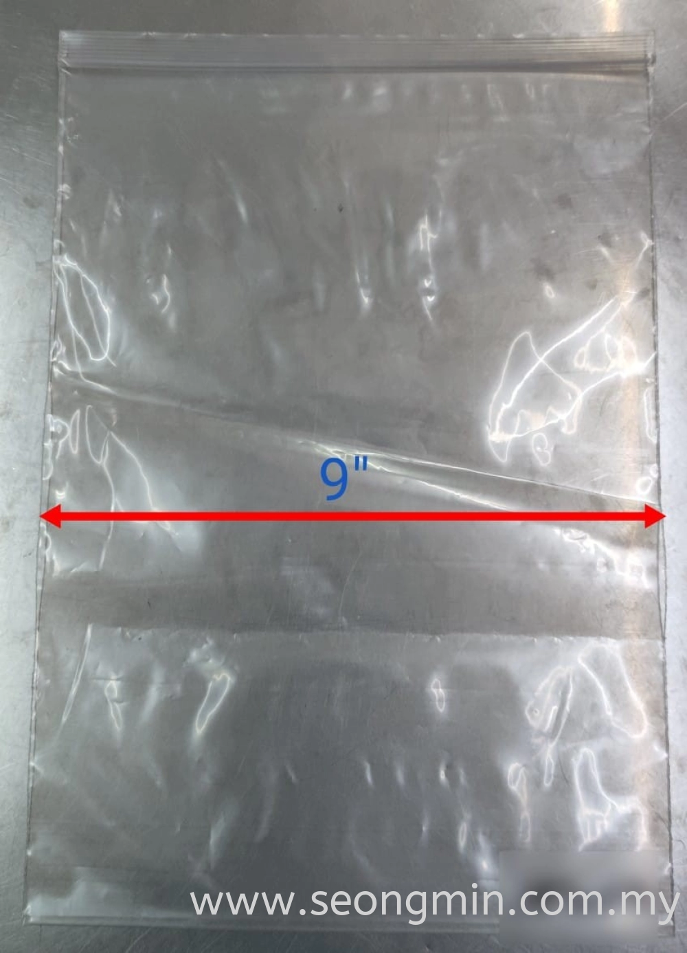 9''x14'' LDPE Zip Lock Bag (100pcs/pkt)