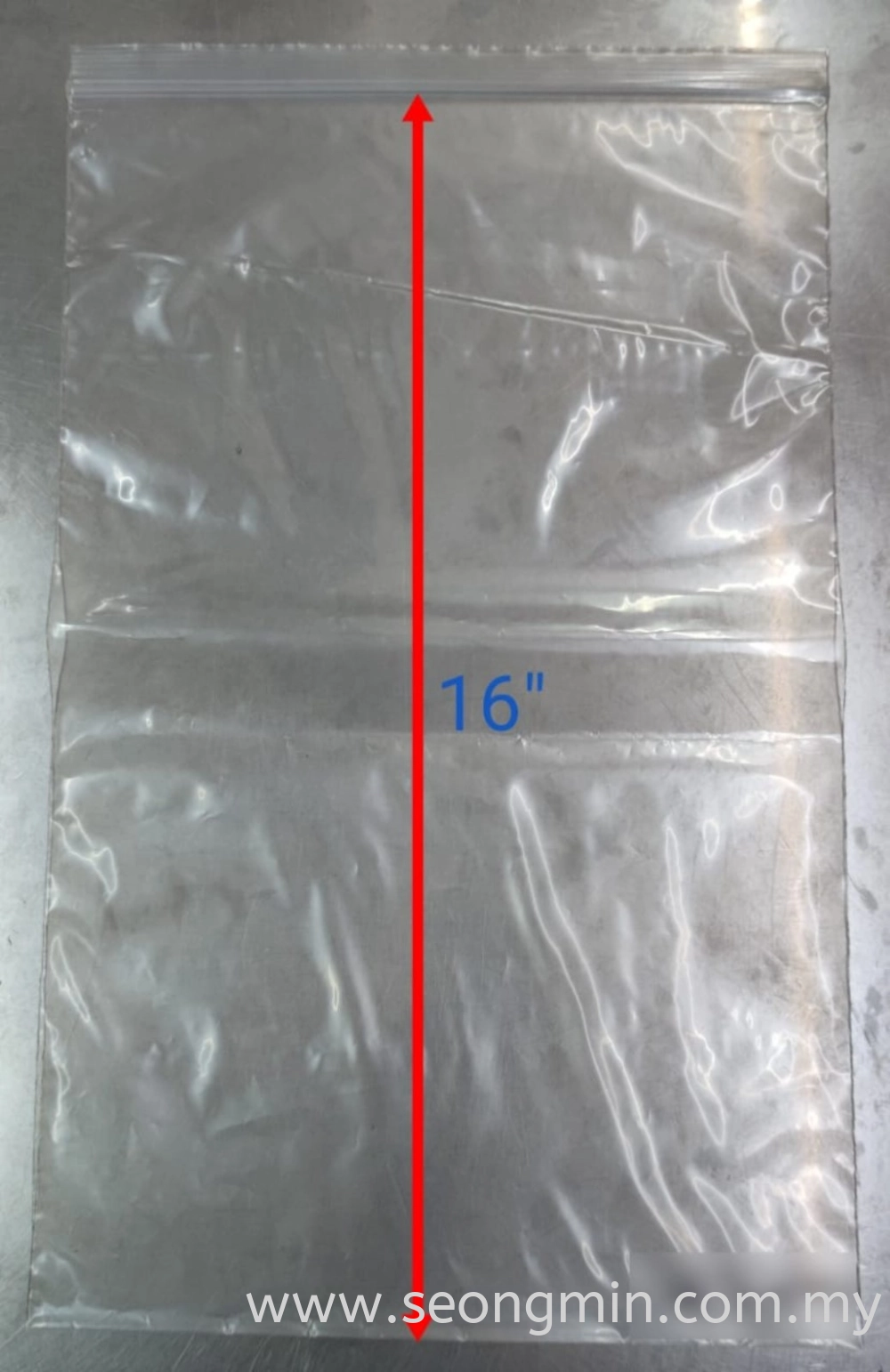 10''x16'' LDPE Zip Lock Bag (100pcs/pkt)